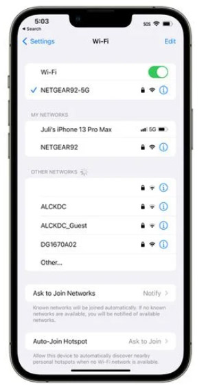 ios16怎麼分享wifi網絡密碼?ios16分享wifi網絡密碼教程