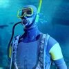 筏生存水肺潜水3D