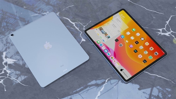 ƻ iPad Air 4 Ⱦͼع⣺խ߿+Face IDֵȻһ