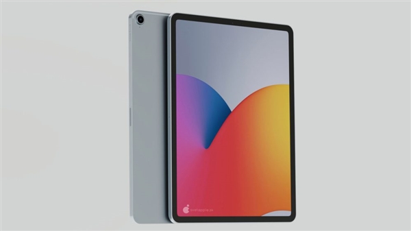 ƻ iPad Air 4 Ⱦͼع⣺խ߿+Face IDֵȻһ