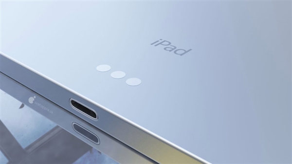 ƻ iPad Air 4 Ⱦͼع⣺խ߿+Face IDֵȻһ