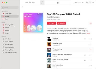 ƻ 2020  Apple Music 񵥣ܻӭǡThe Box