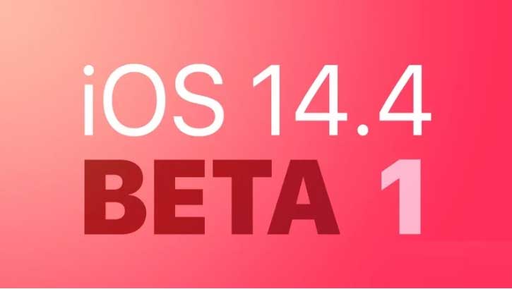 ƻiOS 14.4/iPadOS 14.4 Beta 1 