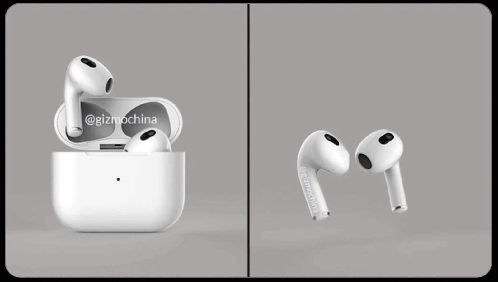 Gizmochina Ϊ AirPods 3 Ⱦͼ