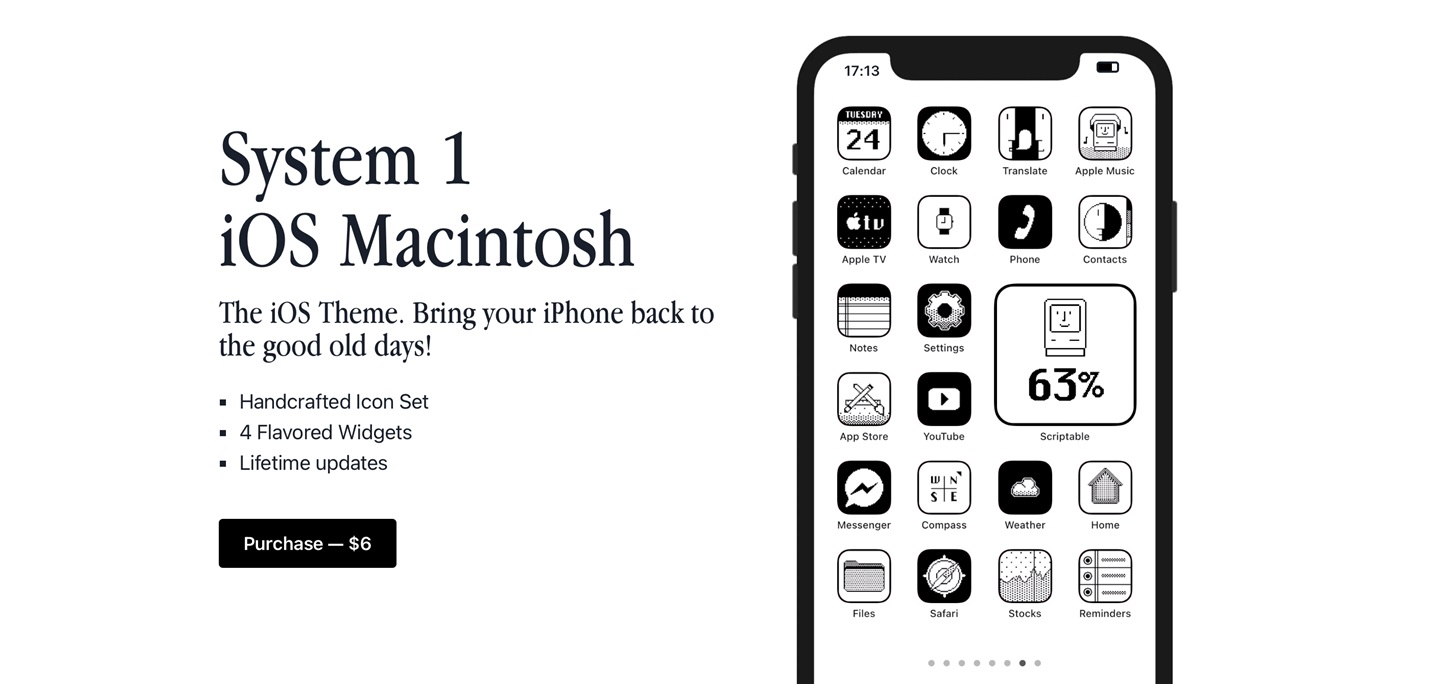 Щͼ޸ iPhone iOS 14 Ļ 1984 Macintosh 