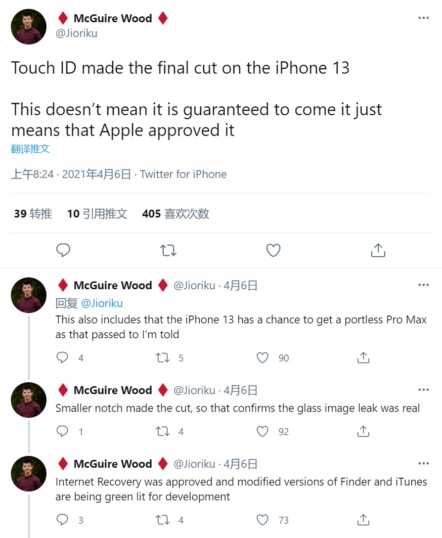 iPhone 13 ϣָʶģ