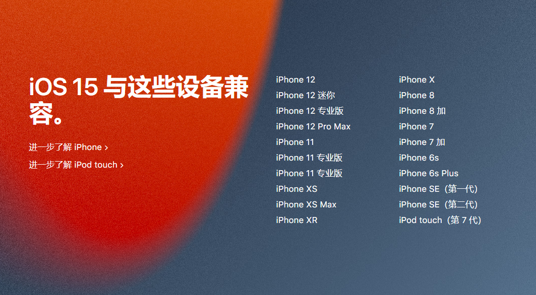 ƻ iOS 15/iPadOS 15 ׸԰
