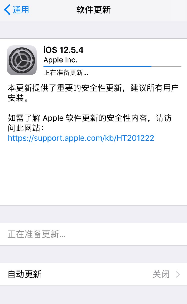 ƻΪ iPhone 6 Ⱦɻ iOS 12.5.4ҪİȫԸ