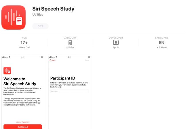 ΪĽ SiriƻƳһΪ Siri Speech Study Ӧ