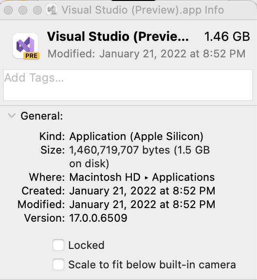 ԭ֧ƻ M1 оƬ΢ Visual Studio 2022 for Mac Ԥ 5 