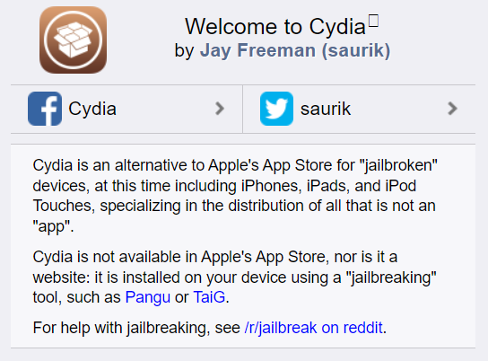 ƻ⡰ԽӦ̵ꡱCydia ¢ϣ󲵻رԺܾ