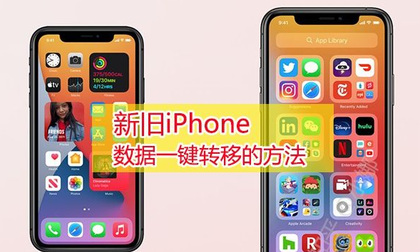 換iPhone 13數據怎麼轉移？新舊iPhone資料一鍵轉移方法！