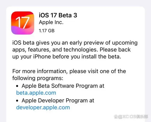 iOS17 Beta3 ԰ˣ