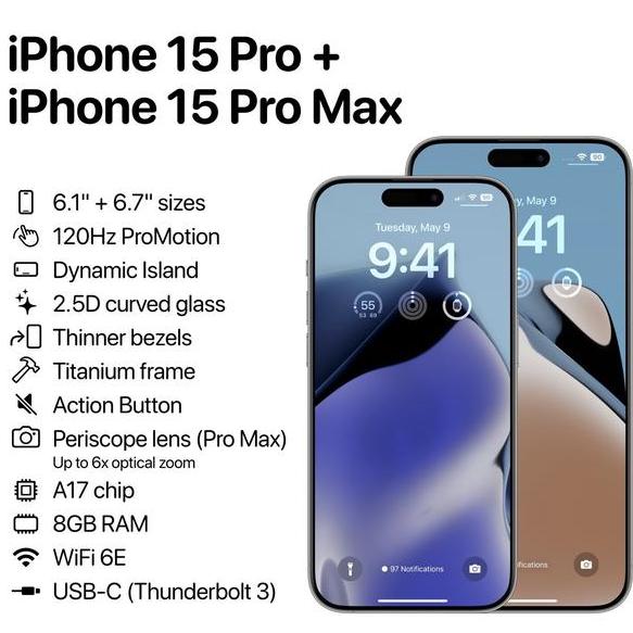 iPhone 15 ProǼˣ256GB2TB