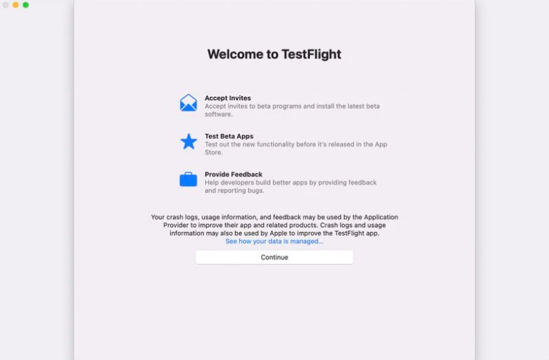 ƻ macOS  TestFlight ʽ淢߿û Mac Ӧ