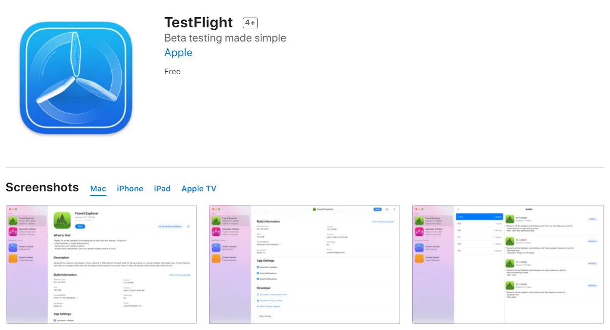 ƻ macOS  TestFlight ʽ淢߿û Mac Ӧ