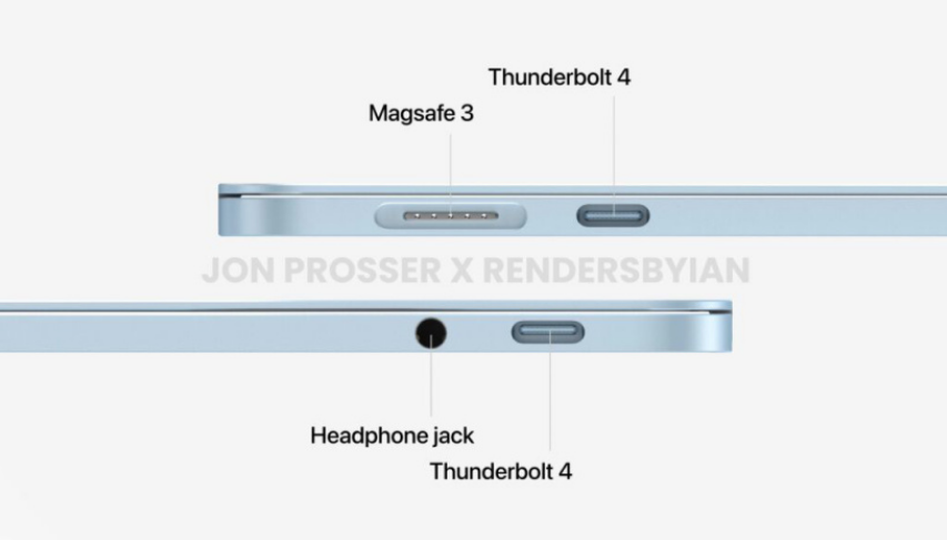 2022  MacBook Air Ⱦͼع⣺Magsafe 