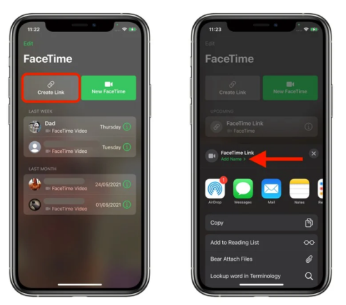 iPhone如何邀请安卓用户进行FaceTime通话