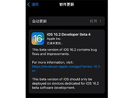 ƻ iOS 16.2/iPadOS 16.2 Ԥ Beta 4