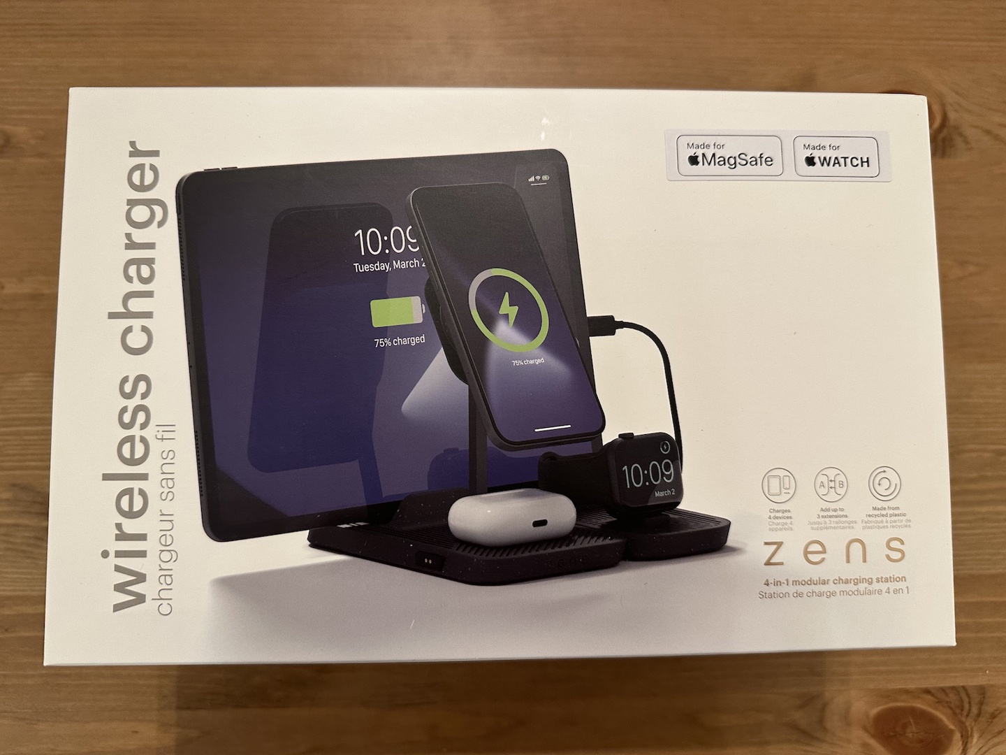 Zens Ƴƻ MagSafe վ֧ͬʱΪ iPhoneiPadApple Watch  AirPods 