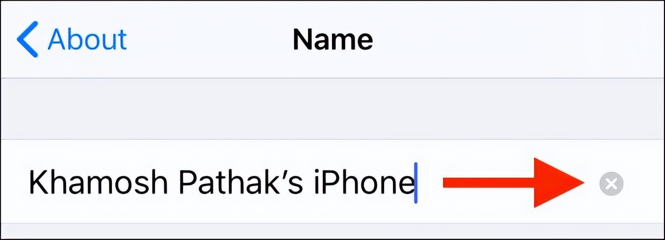 如何更改 Apple iPhone 的名稱