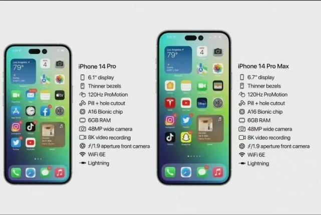 iphone14配置參數詳情