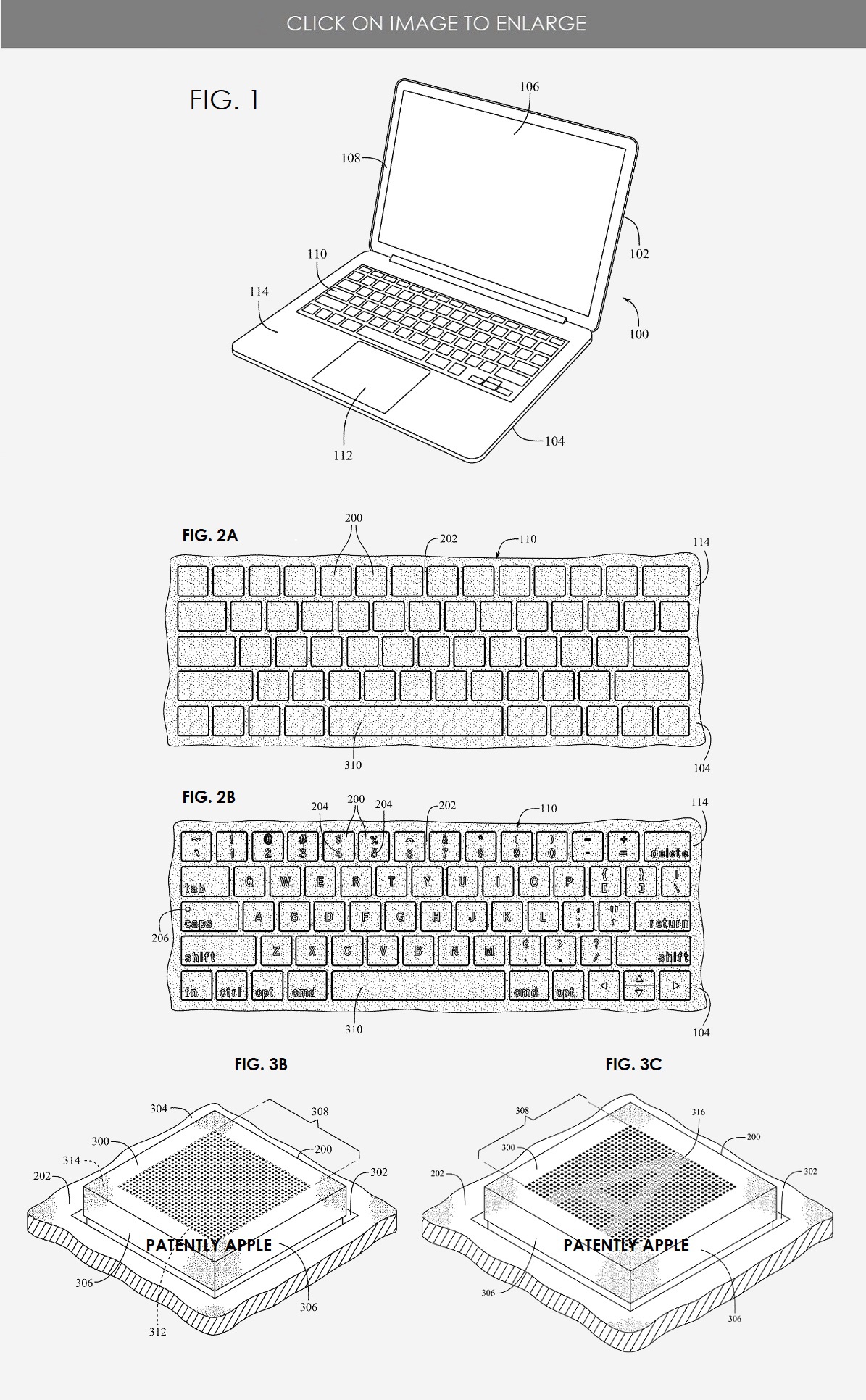 蘋果新專利：展示未來 MacBook 背光鍵盤，可動態顯示不同符號