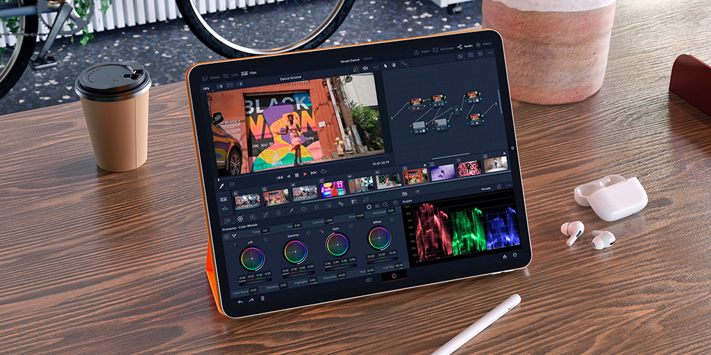 Ƶɫ DaVinci Resolve յ½ƻ iPadԴغ Apple Pencil Ż