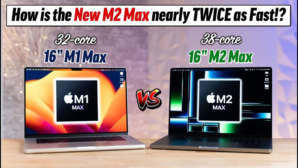 有多大提升？M1 Max 和 M2 Max 芯片 16 英寸蘋果 MacBook Pro 性能對比測試