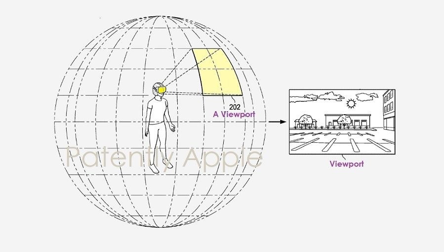 蘋果獲得新VR專利：為頭顯佩戴者提供沉浸式流媒體體驗