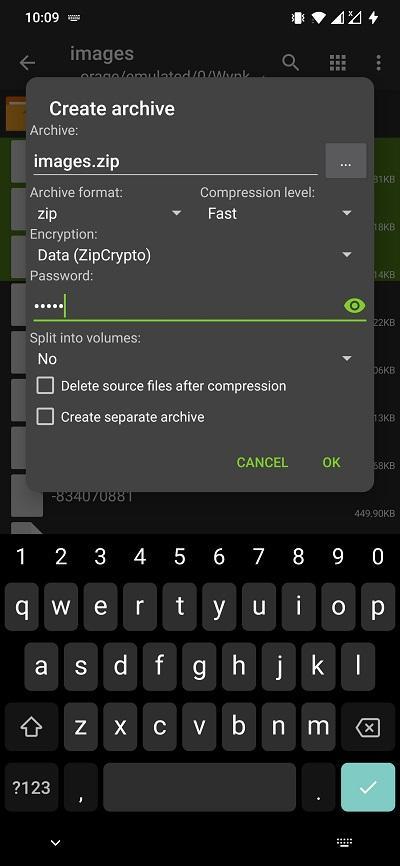  Android  ZIP ļ