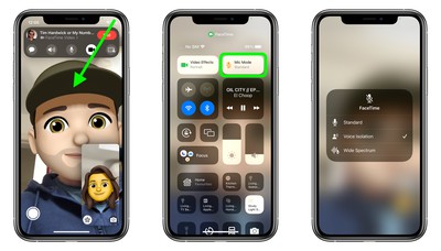 iOS 15 FaceTime ģʽ