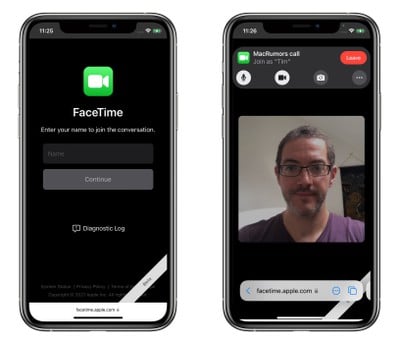 iOS 15 Android û FaceTime ͨ