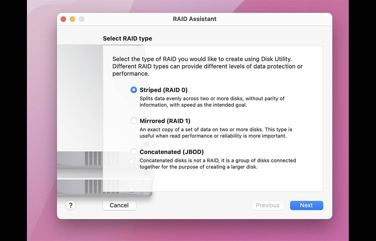 ԤΪ macOS Լ RAID