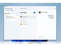 ΢ Win11 Phone Link Ӧʽ֧ƻ iMessage