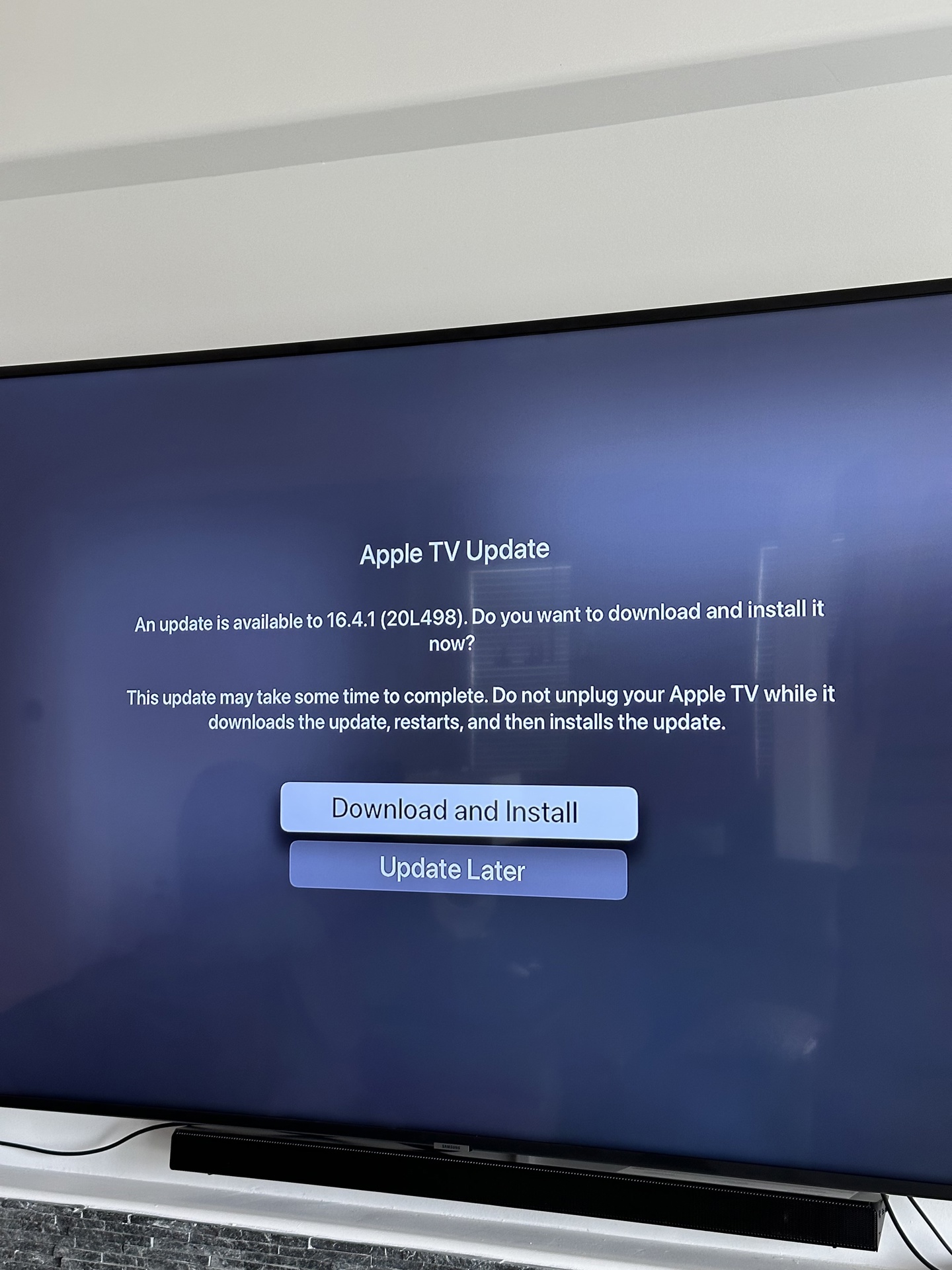 ƻ tvOS  HomePod 16.4.1 