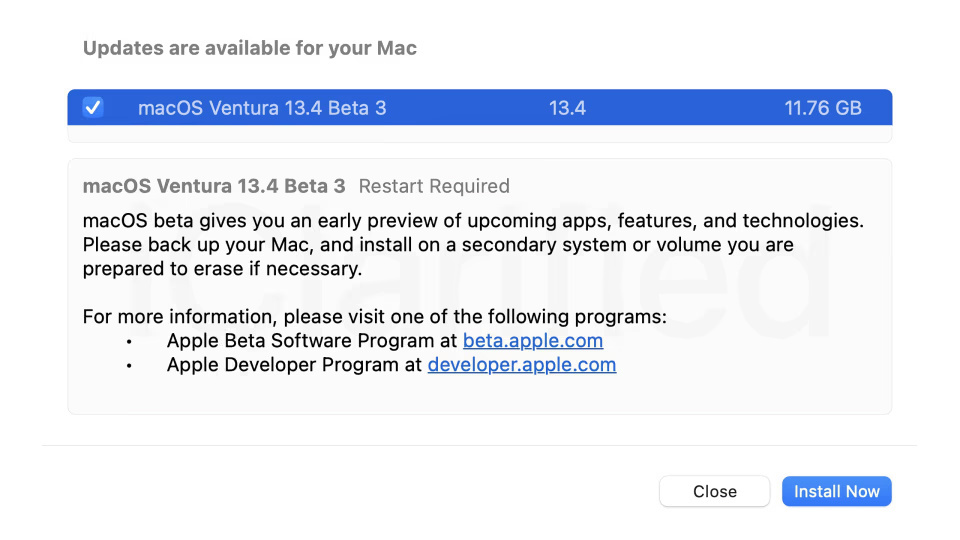 ƻ macOS 13.4 Ԥ Beta 3 