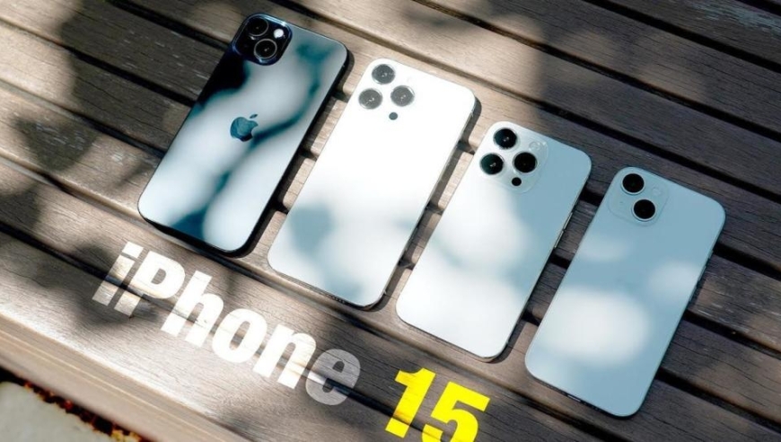 苹果iPhone15系列机模上手体验：全新钛合金机身设计＋潜望摄像头