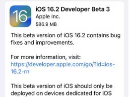 iOS16.2 Beta3ݼ