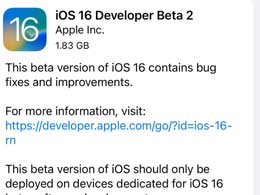 iOS 16 Beta 2 ݻ