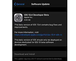 iOS 13.4 beta 1 ʲôֵ