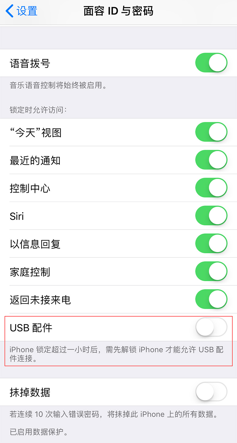 iOS12 USBʲôܣбҪUSB