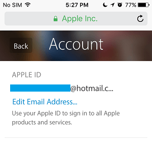 ༭ Apple ID ʼַѡ