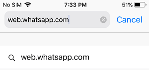  Safari  web.whatsapp.com