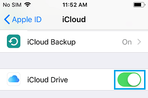  iPhone  iCloud Drive