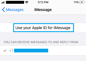 ʹ Apple ID  iPhone ϵ¼ iMessage
