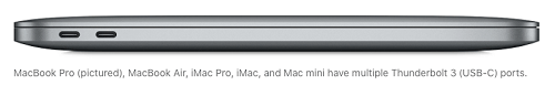  Thunderbolt ˿ڵ Mac