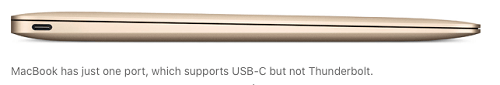 䱸 USB-C ˿ڵ MacBook