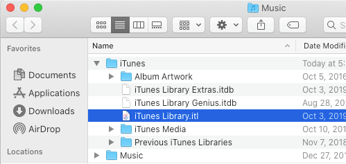 Mac ϵ iTunes Ͽļ