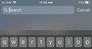 û Siri  Spotlight Ļ